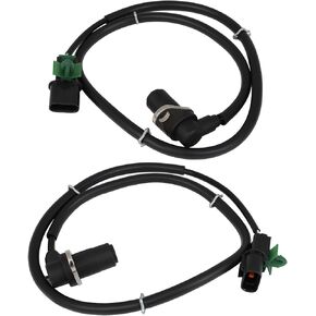 OCPTY ABS sensor,Left&Right&Rear Wheel Speed Sensor ALS1148 ALS906 Fit for 2001-2006 for Mitsubishi Montero 2001-2006 for Mitsubishi Montero Pack of 2