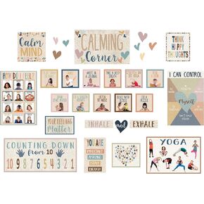 Teacher Created Resources Everyone is Welcome Calming Corner Bulletin Board (TCR7118) Large
