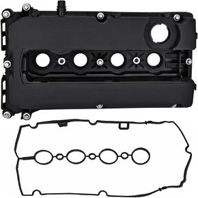 BDFHYK Camshaft Valve Cover with Gasket Compatible with 2009-2011 Chevrolet Chevy Cruze Sonic Aveo 2009-2010 Pontiac G3 2008 Saturn Astra 1.8L 1.6L Replace 55564395 55558673