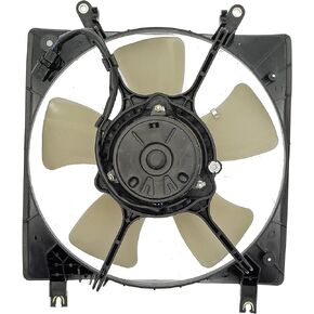 Dorman 620-302 Engine Cooling Fan Assembly Compatible with Select Chrysler / Dodge / Mitsubishi Models, Black