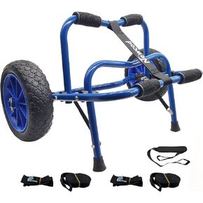 Newcod Kayak Cart, Kayak Dolly Cart for Carrying Kayak Canoe SUP Paddle Board