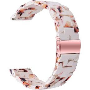 FitTurn Bands Compatible with Garmin Approach S42 Watch Replacement S20mm Stylish Bracelet Resin Strap Wristbands Breathable Wristband for Approach S42/S40/S12 Smartwatch Accessories