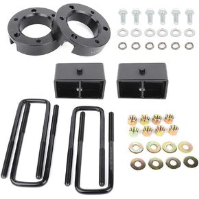 SCITOO 2.5 inch Front 3 inch Rear Leveling Lift kit for Toyota 2000-2006 Lift Strut Spacer Compatible for Toyota Tundra 3.4L 2000-2004 Front Lift Spacers Rear Lift Blocks