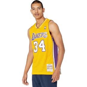 Mitchell & Ness NBA Los Angeles Lakers Shaquille O'Neal 1999 Swingman Home Jersey