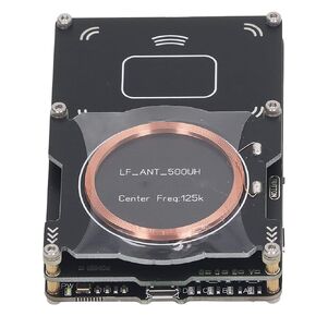 Hilitand 512 كيلو بايت ذاكرة IC قارئ بطاقات الهوية، مجموعة قارئ بطاقات NFC، ناسخة بطاقات مع بطاقات UID ومفتاح Fob (4 بطاقات UID و1 مفتاح UID)