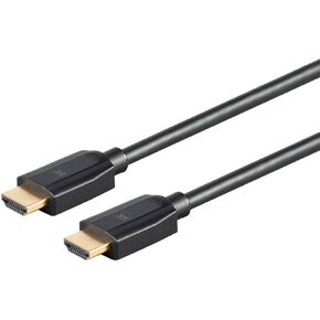 Monoprice Ultra 8K High Speed HDMI Cable - 6 Feet - Black (5-Pack) 48Gbps, 8K, Dynamic HDR, eARC, UHDTV, AMD FreeSync - DynamicView, Model:139483