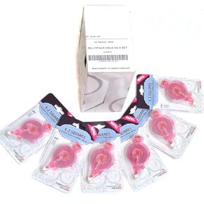 Scrapbook Adhesives by 3L 3L Scrapbook Adhesives E-Z Squares Permanent Runner Refill Cartridge, 49 Feet-Set of 6, 6 Count