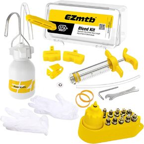 طقم تنزف قرص الفرامل الهيدروليكي للدراجة، طقم تنزف قرص الفرامل الهيدروليكي للدراجة الجبلية، طقم تنزف الزيوت المعدنية للدراجة، مجموعة سائل الزيوت المعدنية للدراجة من أجل ShimanoS، MAGURA، TEKTRO، سلسلة SRAM، 27 قطعة in Kuwait