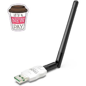 Class 1 Long Range Bluetooth Adapter for PC, QGOO USB Bluetooth Adapter for PC 5.3+EDR, Bluetooth Dongle Bluetooth Receiver Support Windows10/8.1/8/7（white-032）