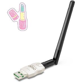 Class 1 Long Range Bluetooth Adapter for PC, QGOO USB Bluetooth Adapter for PC 5.3+EDR, Bluetooth Dongle Bluetooth Receiver Support Windows10/8.1/8/7（white-226）