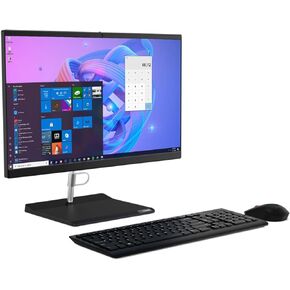 Lenovo All-in-one Desktop Computer | 21.5" FHD IPS Anti-Glare Display | 32GB DDR4 RAM | 1TB PCIe SSD | Intel Core i3 Processor | Wi-Fi, Webcam | DVD-RW | HDMI | Windows 11 Pro