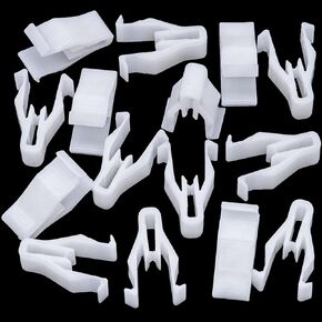 Rexka 30pcs Instrument & Side Panel Radio Bezel Clip for Mazda 2 Mazda 3 Mazda 5 Mazda 6 CX-5 CX-7 CX-9 MX-5 Miata S47P64345 S47P-64-345 Mitsubishi MQ907568