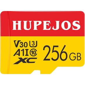 256GB Memory Card, Full HD, SD Card V7/V8 Full Size SD