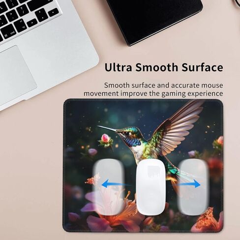 Gaming Mouse Pad Blossom Cherry Flower Pink Ethnic for Desk Keyboard Laptop Non-Slip Rubber Base Large XXL Mousepad with Stitched Edges Game Work Desktop Office Home 31.5 x 11.8 in in Saudi Arabia