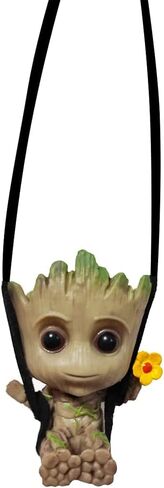 إكسسوارات تعليق السيارة، رجل الشجرة الصغير المبتسم، ملحقات تعليق مرآة السيارة، قلادة حلية لتزيين السيارة، ديكور تعليق مرآة السيارة in Kuwait