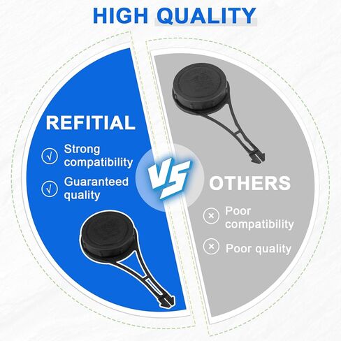 غطاء الغاز 799585 بديل 799684 متوافق مع Troy Bilt 200 100 Briggs Stratton Mower 550E & 550EX Series 625E 675EX 725EX Series Professional Series 7.75-8.75 محركات BS-799585 غطاء خزان الوقود in Kuwait