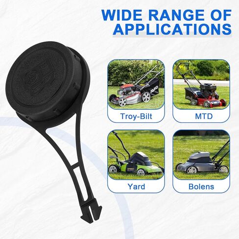 غطاء الغاز 799585 بديل 799684 متوافق مع Troy Bilt 200 100 Briggs Stratton Mower 550E & 550EX Series 625E 675EX 725EX Series Professional Series 7.75-8.75 محركات BS-799585 غطاء خزان الوقود in Kuwait