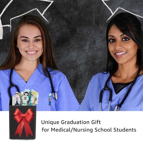 أقلام ممرضة لطيفة هدايا تقدير للأطباء والممرضات والعاملين في مجال الرعاية الصحية والتمريض وطلاب المدارس الطبية وهدايا التخرج ومستلزمات مكتب الطبيب حبر جل أسود 0.5 مم (10 قطع) Kauai Sun™ in Kuwait