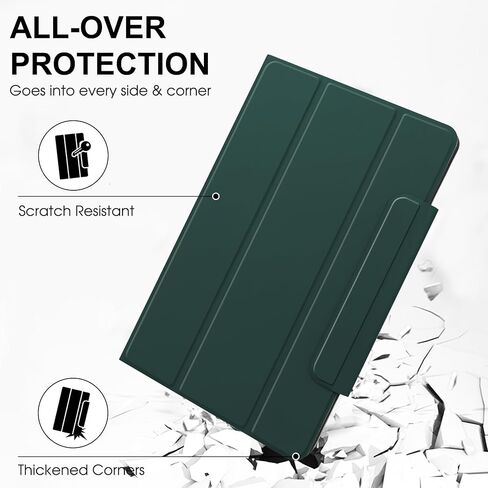 Universal Case for 7-8 inch Tablet with Foldable Stand Universal Tablet Case Protective Cover for 7"-8" Samsung Galaxy Tab/Lenovo/Huawei/PRITOM/Fire Tablet - Black in Saudi Arabia