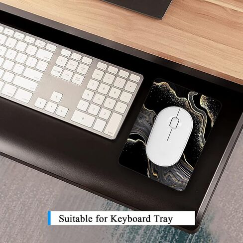 Atufsuat Small Mouse Pad, Mini Mouse Pad 6 x 8 Inch, Thick Rubber Waterproof Mouse Mat, Cute Mousepad for Women Men Kids Wireless Mouse Mini Laptops Keyboard Tray Home Office Travel in Kuwait