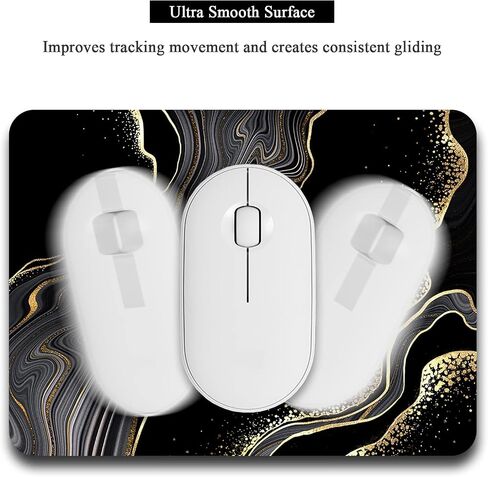 Atufsuat Small Mouse Pad, Mini Mouse Pad 6 x 8 Inch, Thick Rubber Waterproof Mouse Mat, Cute Mousepad for Women Men Kids Wireless Mouse Mini Laptops Keyboard Tray Home Office Travel in Kuwait