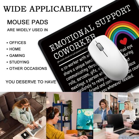 لوحة ماوس مستطيلة من Chaos Coordinator، حصيرة ماوس لألعاب الكمبيوتر المحمول المضحكة هدية لصديق زميل في العمل، هدية شكر لمدير المدير والمعلمة والممرضة الأم، ملحقات المكتب ديكور المكتب المنزلي in Kuwait