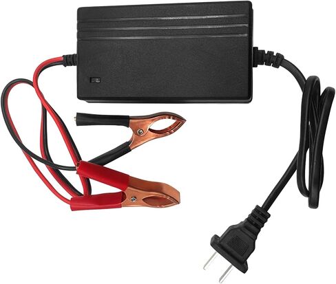 12V Battery Charger and Maintainer, Smart Charger Lead Acid Batteries with Clamps for Motorcycles, Trucks, Lawnmowers and Maintenance Charging for Cars, SUVs, RVs in Saudi Arabia