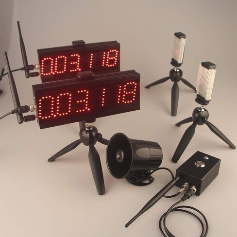 S-003 Double Race Version Wireless Laser Timer for Sprints Roller Skating Speed Track and Field Running Sports Motorcycle Bicycle Infrared Sensor Induction Timing in Kuwait