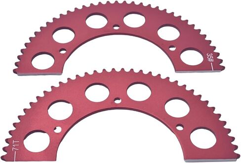 35 Chain Sprocket Go Kart 59T Split Aluminum Sprockets Multiple Sizes Mini Bike in Saudi Arabia