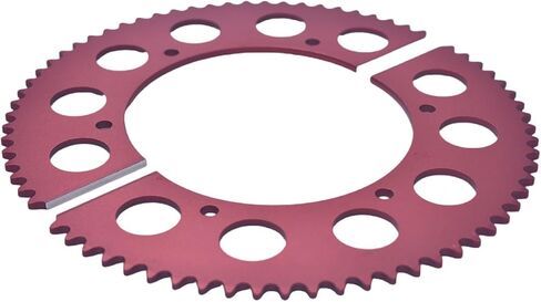 35 Chain Sprocket Go Kart 59T Split Aluminum Sprockets Multiple Sizes Mini Bike in Saudi Arabia