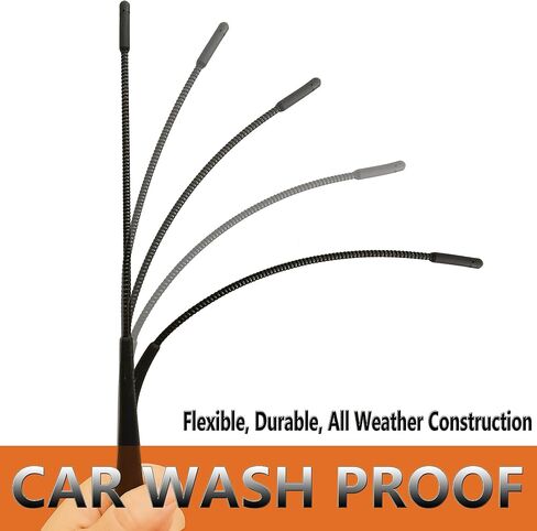 13 بوصة دوامة المطاط هوائي لمازدا MX5 مياتا (2006-2024) ، مازدا MX-5 مياتا 2006 2007 2008 2009 2010 2011 2012 2013 2014 2015 2016 2017 2018 2019 2020 2021 2022 2023 سارية استبدال الهوائي in Kuwait