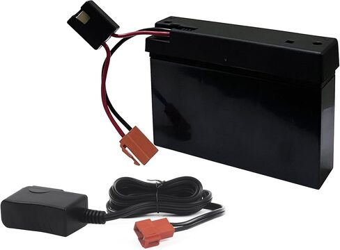 6V 7Ah Battery and Charger Combo Set for Rollplay VW Bus Ford Mustang GMC Yukon Denali Fire Rescue Chevy Tahoe Police SUV Child Ride On Car X in Kuwait