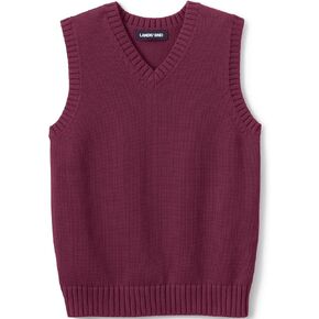 Lands' End School Uniform Kids Cotton Modal Sweater Vest in Saudi Arabia