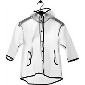 Kids Raincoat EVA Rain Poncho,Portable Hooded Poncho Jacket Rain Coat for Boys Girls Children in Saudi Arabia