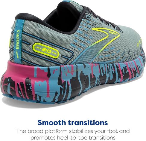 Brooks Men's Glycerin 20 Neutral Running Shoe - Blue/Nightlife/White - 11 Medium in Saudi Arabia