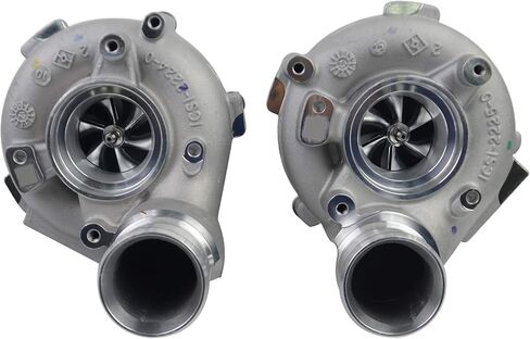 2pcs شاحن توربيني ضاغط الإسكان بديلة Core لـ Audi A8 S6 S7 S8 2013-2018 079145703p 079145721 in Kuwait