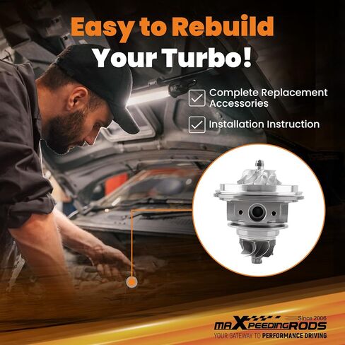 maXpeedingrods Turbo Cartridge Core Turbocharger Chra for Ford Escape 2017-2020, for Fusion SE 2017-2020, for Edge 2015-2018, for Lincoln MKC 2017-2019, MKZ 2.0L EcoBoost l4 GAS 2017-2020 in Saudi Arabia