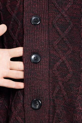 X RAY Boy's Cable Knit Cardigan (S - XL) in Saudi Arabia