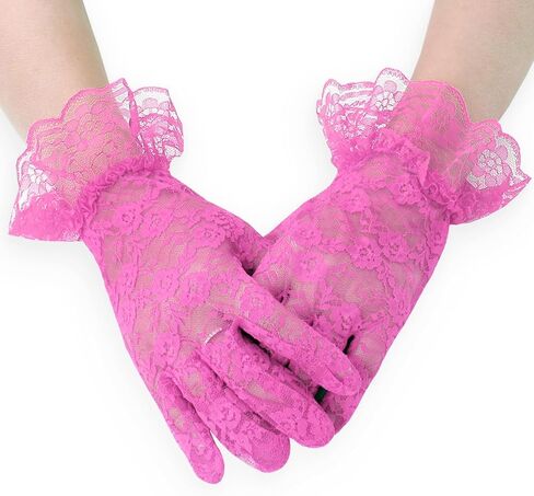 قفازات الدانتيل لحفل الشاي للنساء ، والجودة المتميزة تلبي التصميم الأنثوي إعادة تعريف أسلوبك in Kuwait