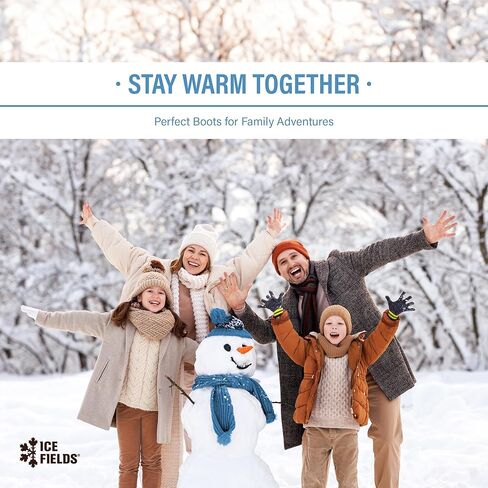 Flake Toddler Little Kids Snow Winter Boots, Warm, Waterproof Shell, Fleece-Lined Shoes in Kuwait