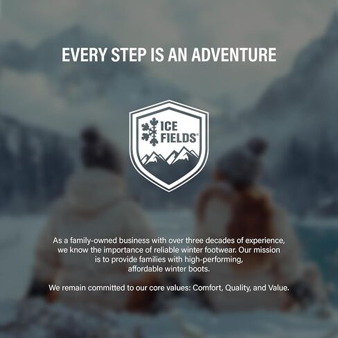 Flake Toddler Little Kids Snow Winter Boots, Warm, Waterproof Shell, Fleece-Lined Shoes in Kuwait