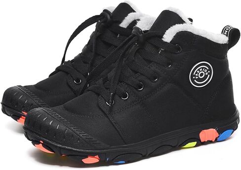 حافي القدمين أحذية الأطفال بويز فتيات الجري أحذية يركض الحد الأدنى صفر قطرة حذاء قطن وحيد الفراء متطفلة المشي لمسافات طويلة أحذية المشي (طفل صغير/طفل كبير) in Kuwait