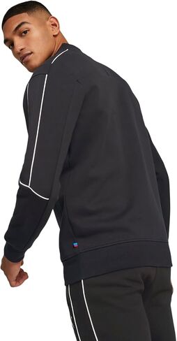 PUMA Men's Standard BMW M Motorsport T7 Full-Zip Jacket, Black-m Color, Medium in Saudi Arabia