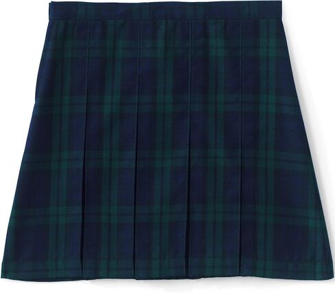 LANDS 'END SCHOOL ASSION GIRLS PLAID BLAID BOX SKIRT TOP of the Knee in Saudi Arabia