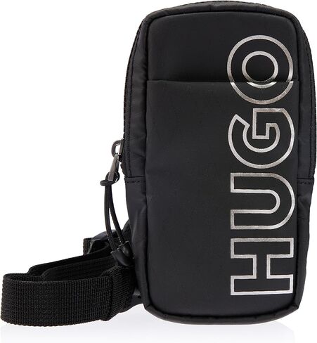 Hugo Brady_Phone Pouch Men Reporter ، Black1 ، Black ، Einheitsgröße in Kuwait