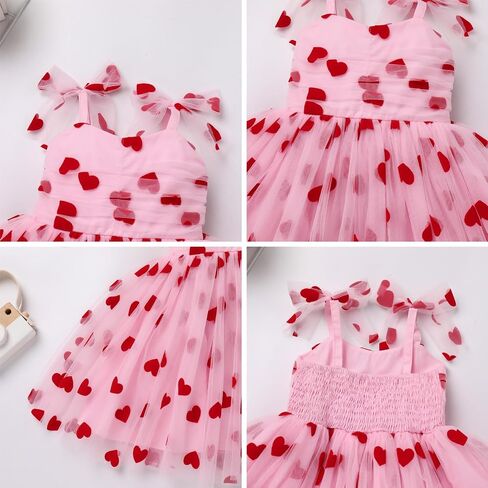 1st Birthday Outfit for Baby Girls, Infant Toddler Sleeveless Daisy Princess Tulle Tutu Dress First Birthday Cake Smash Photoshoot Baby Shower Summer Sundress Baby Pink 5-6 T in Saudi Arabia