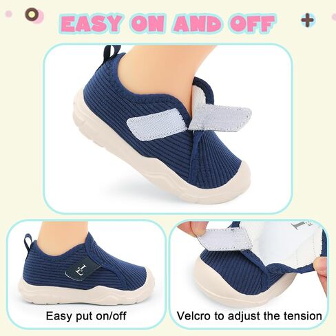 أحذية صغار من L-Run Toddler Barefoot Boys 'Girls Corduroy Sneakers للأحذية المدرسية المغلقة الداخلية والخارجية للأطفال in Kuwait