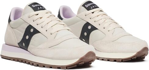 Saucony Women's Jazz Original Sneaker, Grey/Ivory, 7.5 in Saudi Arabia