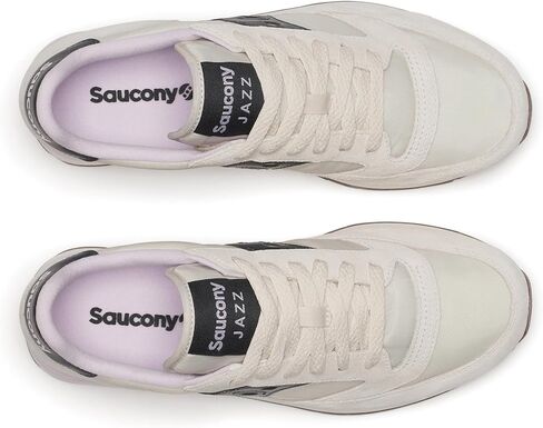 Saucony Women's Jazz Original Sneaker, Grey/Ivory, 7.5 in Saudi Arabia