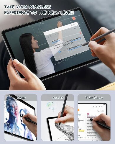 مجموعة واحدة من واقي شاشة الخصوصية المغناطيسي من TiMOVO لجهاز iPad Air 13 بوصة M2 2024 (A2898 A2899 A2900)، زجاج مقسى مضاد للتجسس، قابل للإزالة، صلابة 9H، غير لامع in Saudi Arabia